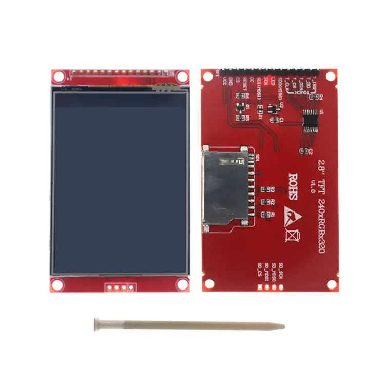 1.8/2.4/2,8 polegadas TFT LCD Touch Screen Color Screen Module interface do módulo LCD colorida SPI 128*160 240*320 para Arduino