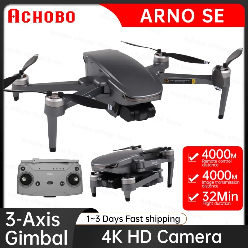 Drones cfly arno se drone 2.7k provesjonalny z kamera hd 3osiowy gimbal 5g wifi max 32 minut loto dron fpv rc quadcopte dron