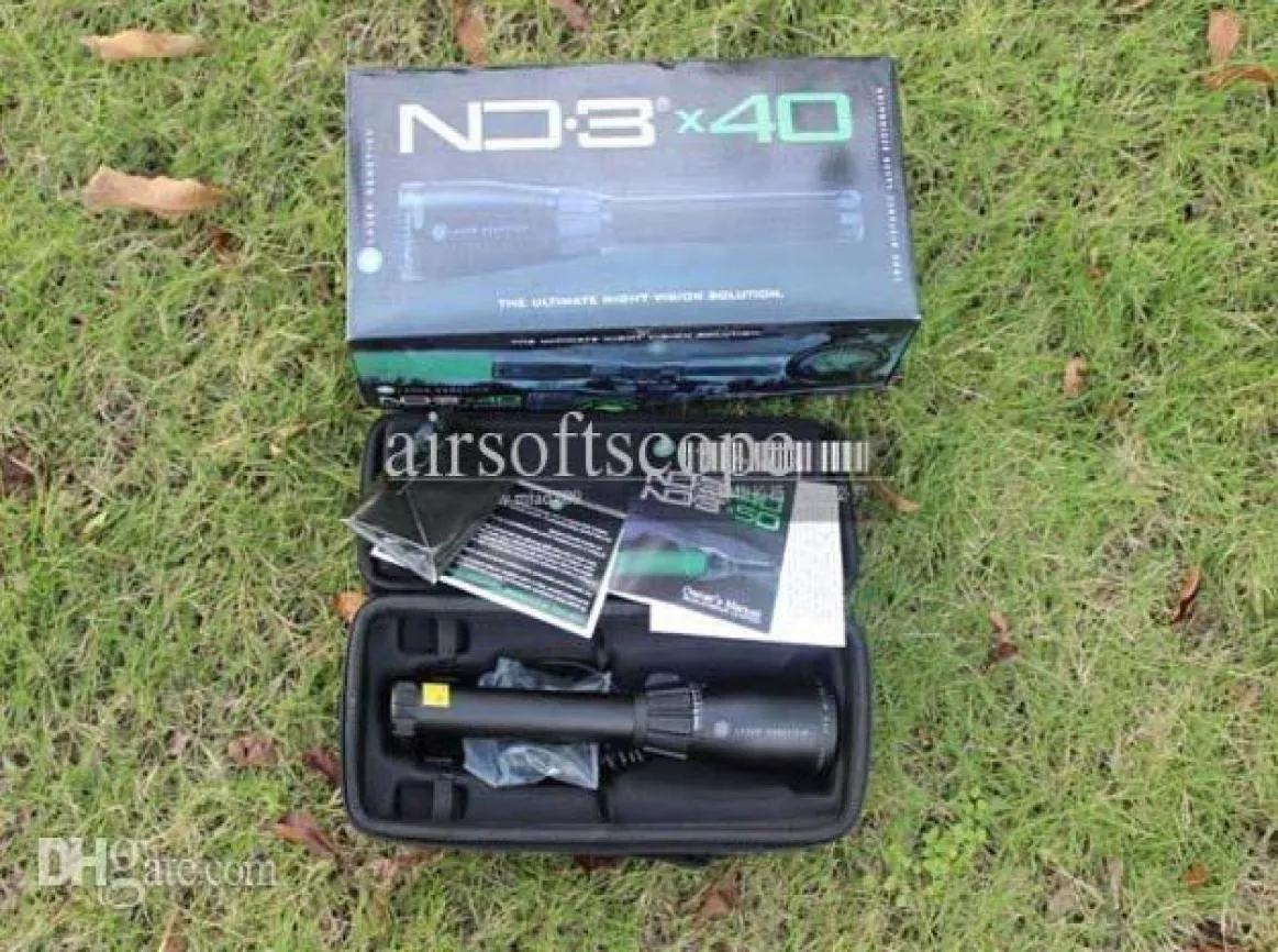 Tactical Green Laser ND3 x40 Light Swartor с регулируемым прицелом Mount5999221