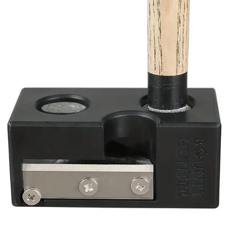 Outil De Façonnage Pour Queue De Billard – Compact, Acier Inoxydable, 10,1 X 3 X 1,65 Cm, Argenté