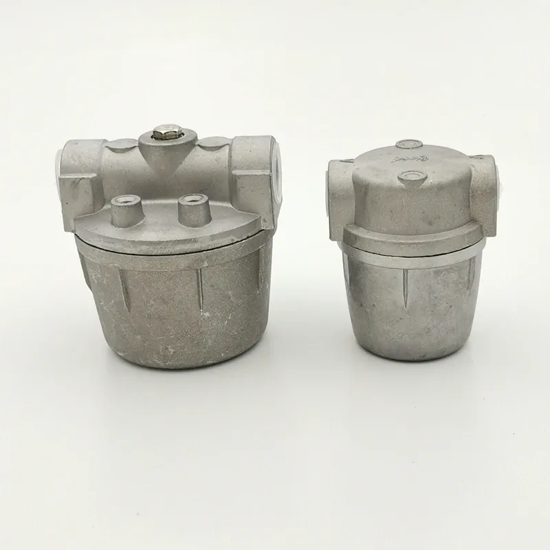 1/4" 1/2" Diesel Burner Filter Oil Strainer Full Aluminum Cup Boiler Accessories Fuel Oil Filter Purifier Diesel Filter Cup
