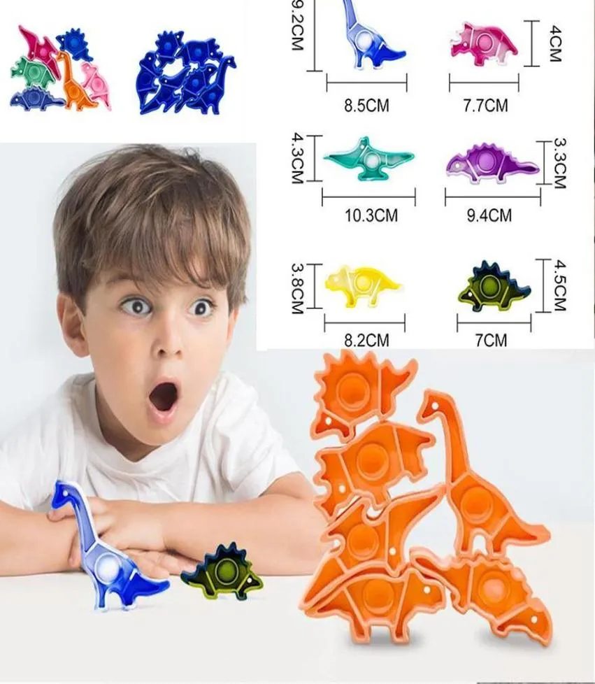 Push It Finger Toy Bubble Children Mini Dinosaur Board Game Interaction Toys Fast Delivery 20214879316