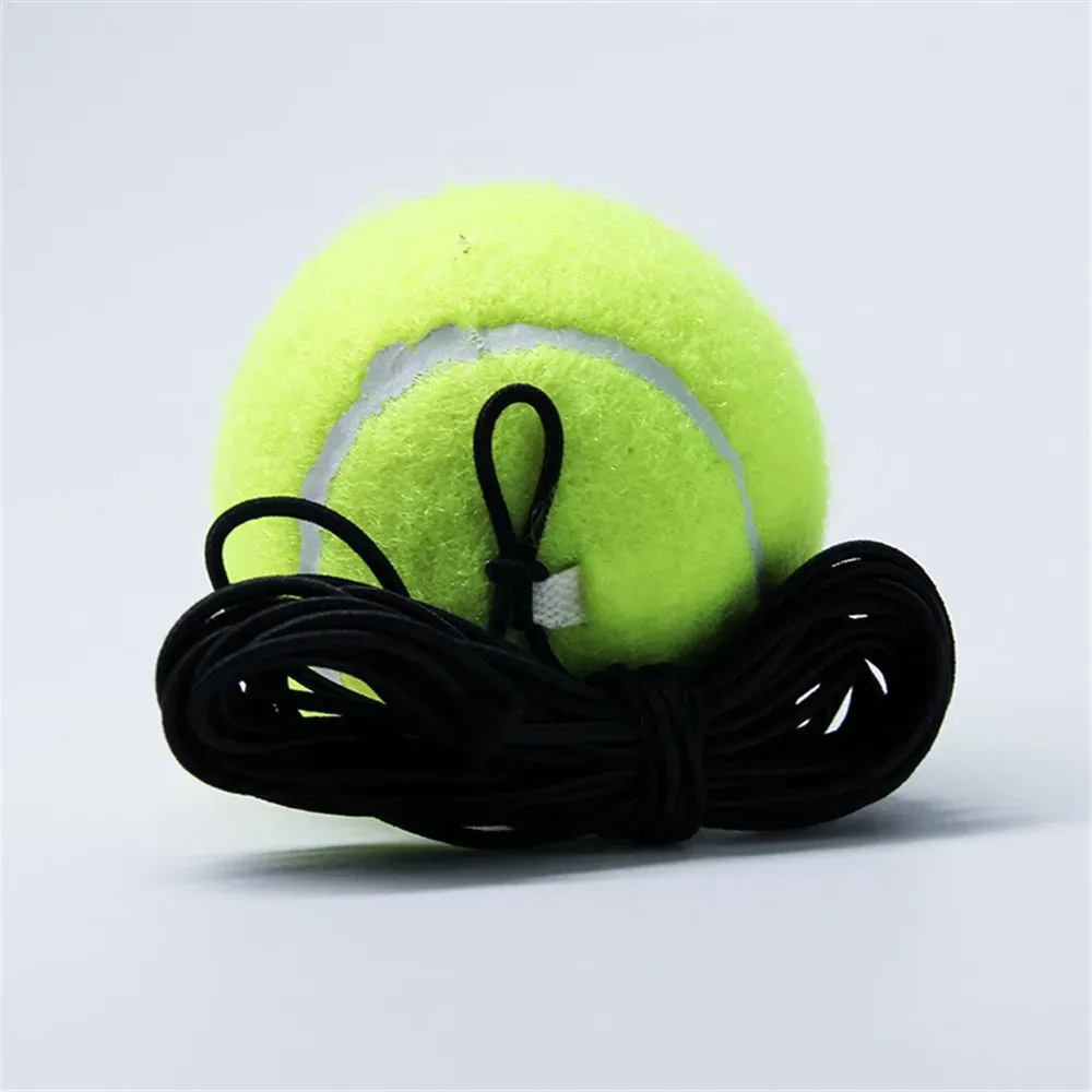 Piłka tenisowa plażowa z elastyczną liną trening Portable Balls Trainer Trainer Ćwiczenie sportowe piłki tenisowe