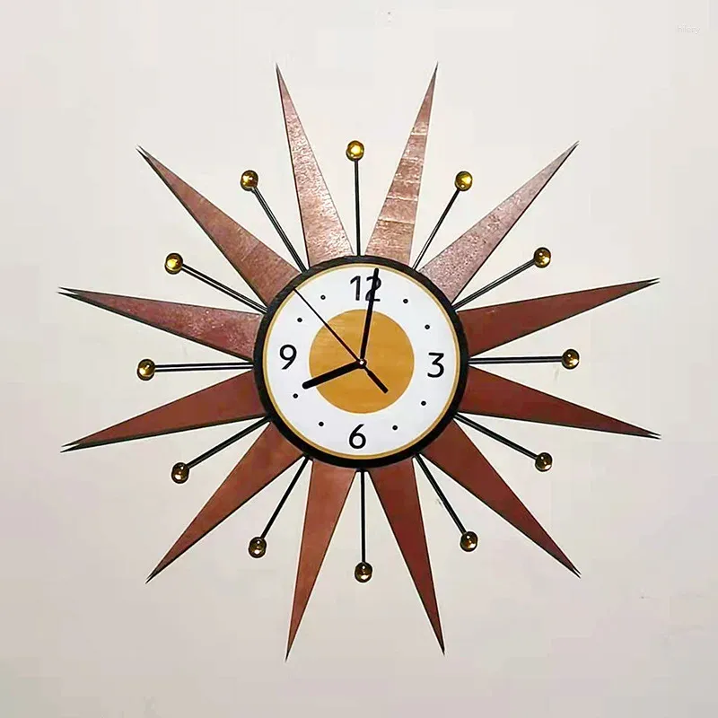 Wandklokken kinderen kookklok eenvoudige woonkamer decoratie retro licht luxe digitale training timer met geluid