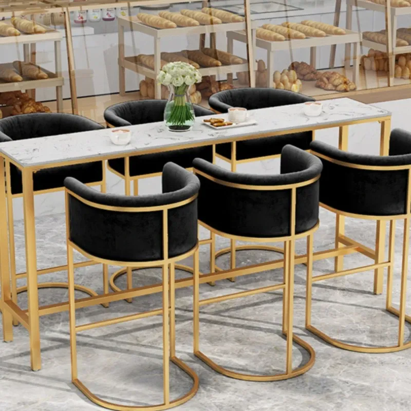 Banks taburetes de bar nórdicos de hoker contrario al hogar alto ergonómico moderno silla de comedor irlandés acento cadeiras bar muebles xy50by