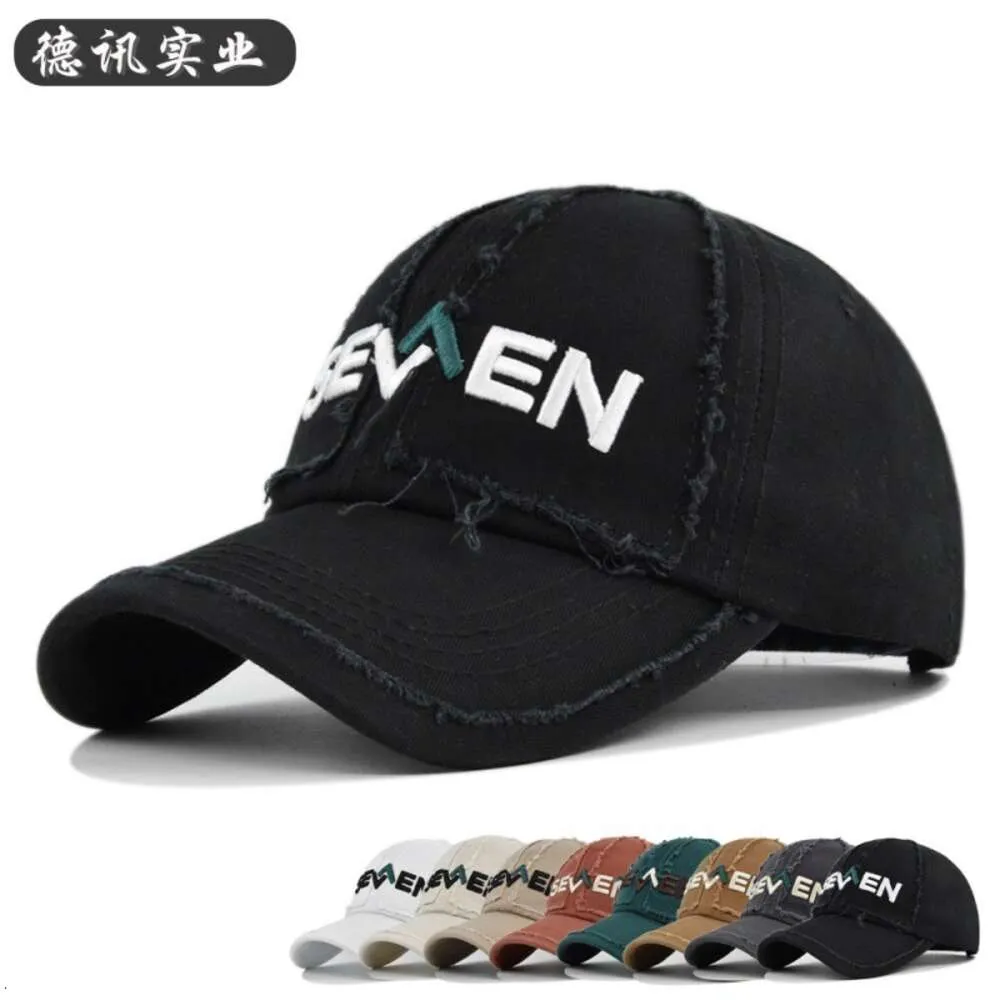 Gorąca sprzedaż 404 kaczka haftowany baseball spersonalizowany list męski i damski sunshade para zwykła kapelusz