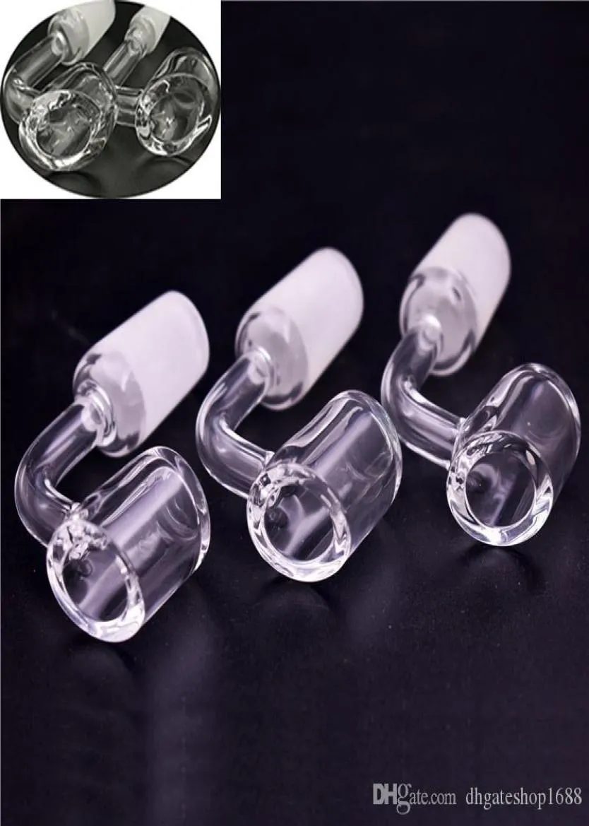 Top -Qualität 4mm dicker Club Banger Domeless Quarz Nagel 10mm 14mm 18mm männliche Frau 100 Real Quartz Banger Nails1712341