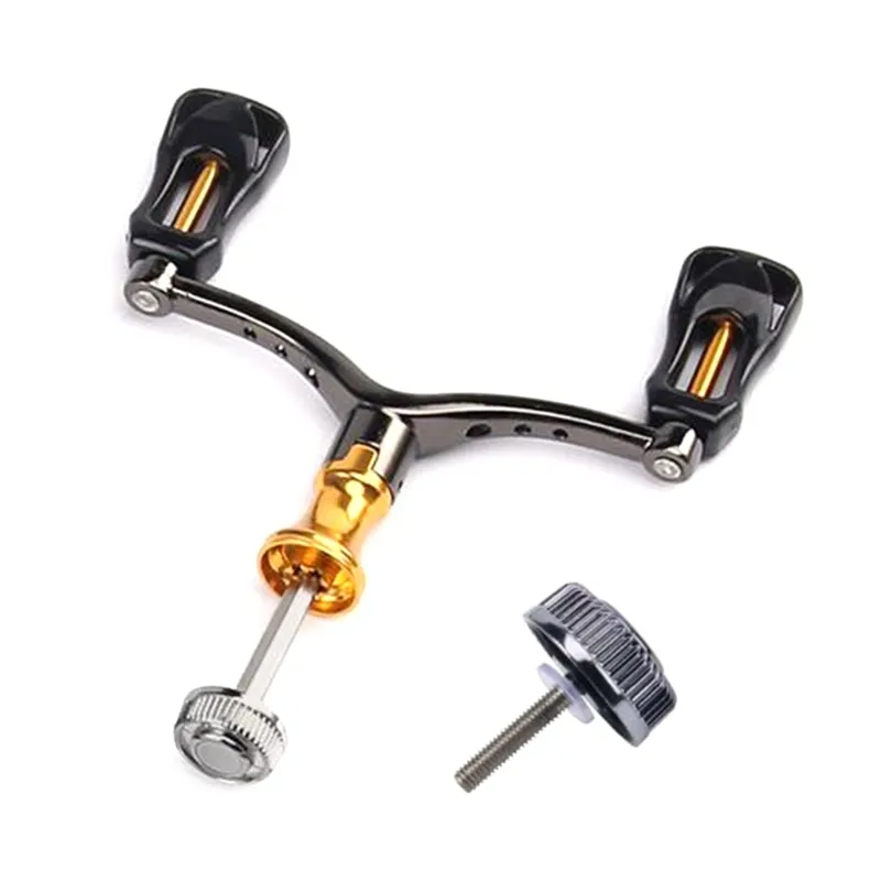 aftermarket spinning fishing reel handles power handle and Spare Rotary Power Reel Handle Power Handle for Shimano Inshore Spinning Reels for only models that have screw Gomexus Daiwa Custom Handle GOMEXUS