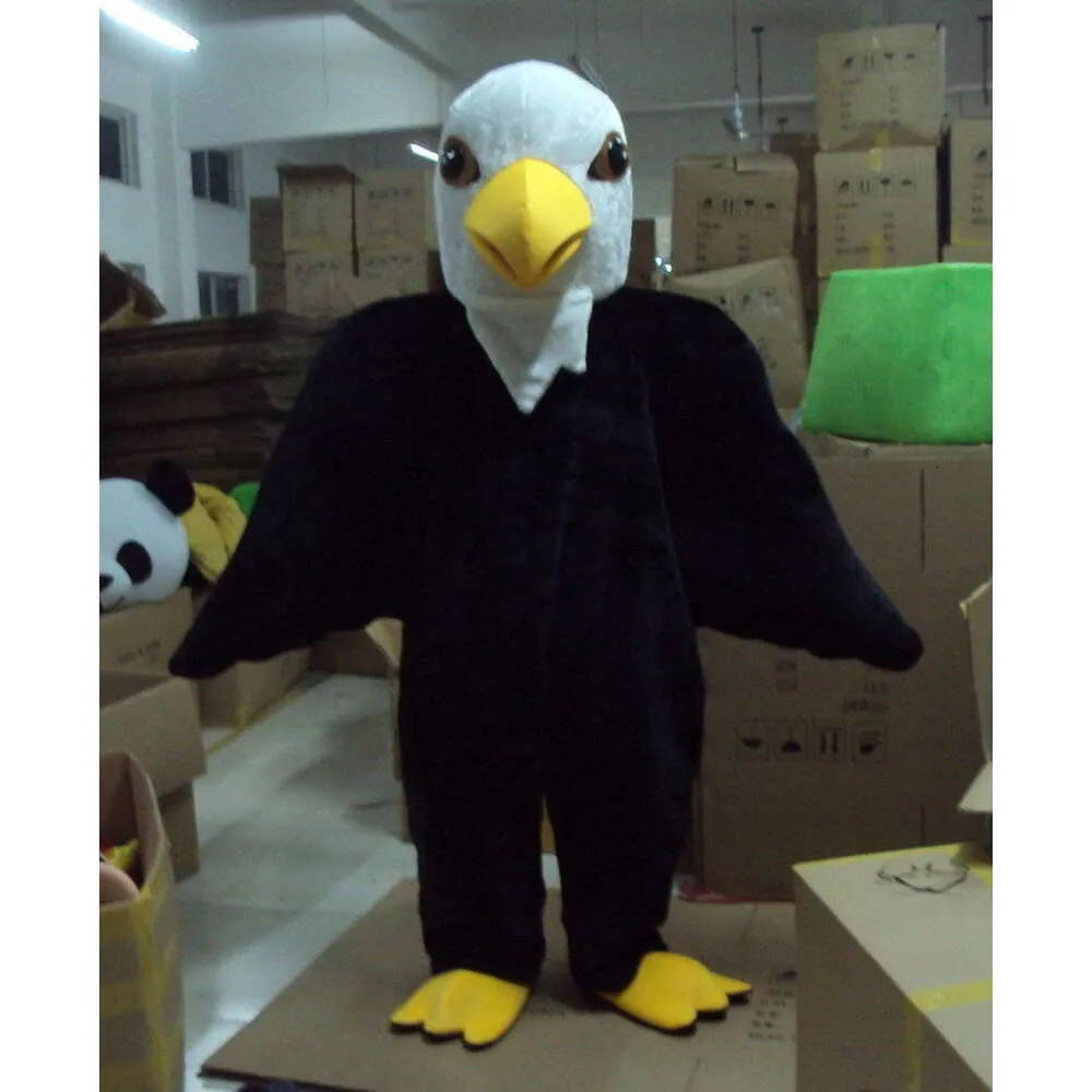 Mascot Costumes Foam Bald Eagle Bird Cartoon Plush Christmas Fancy Dress Halloween Mascot Costume