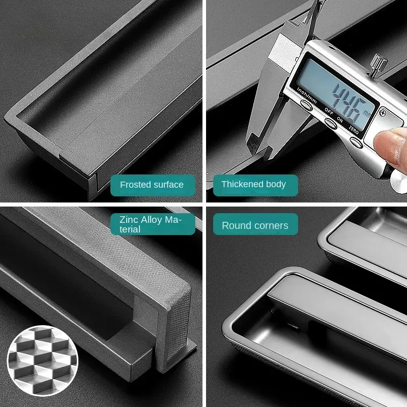 T Tulead 2PCS Stainless Steel Pocket Door Handles India