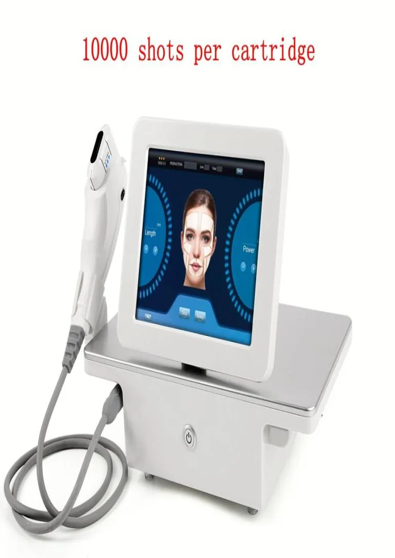 2019 Neue hohe Intensitätsfokus Ultraschall Hifu Machine Hauthebexplosion Zieh Beauty Salon Machine Wrinkle Entfernung4411881