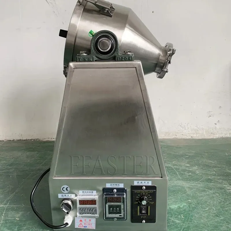 Kommersiell 5/10 kg Stand Dry Powder Blender Capsules GRANULE SEEckning Mixer Gourmet Powder Mixing Machine