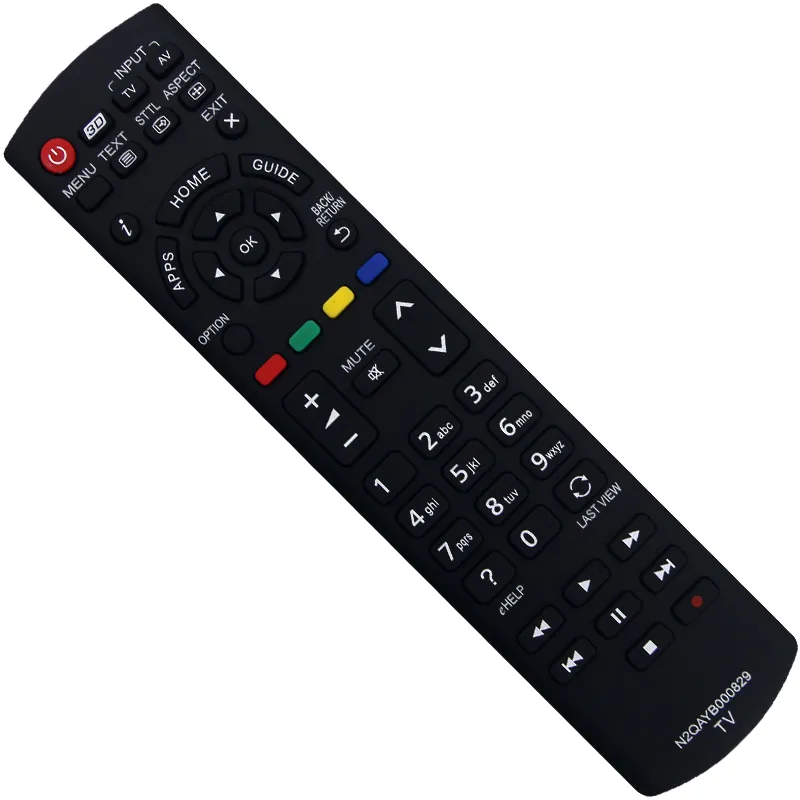 Vinabty N2QAYB000928 N2QAYB000829 - Telecomando di ricambio per Panasonic TV TX-42AS740B TX-55ASW754 TX39AS650E TX-39ASW654 TX-40AS640B TX-40AS640E TX-40ASR650 TX-40AX630