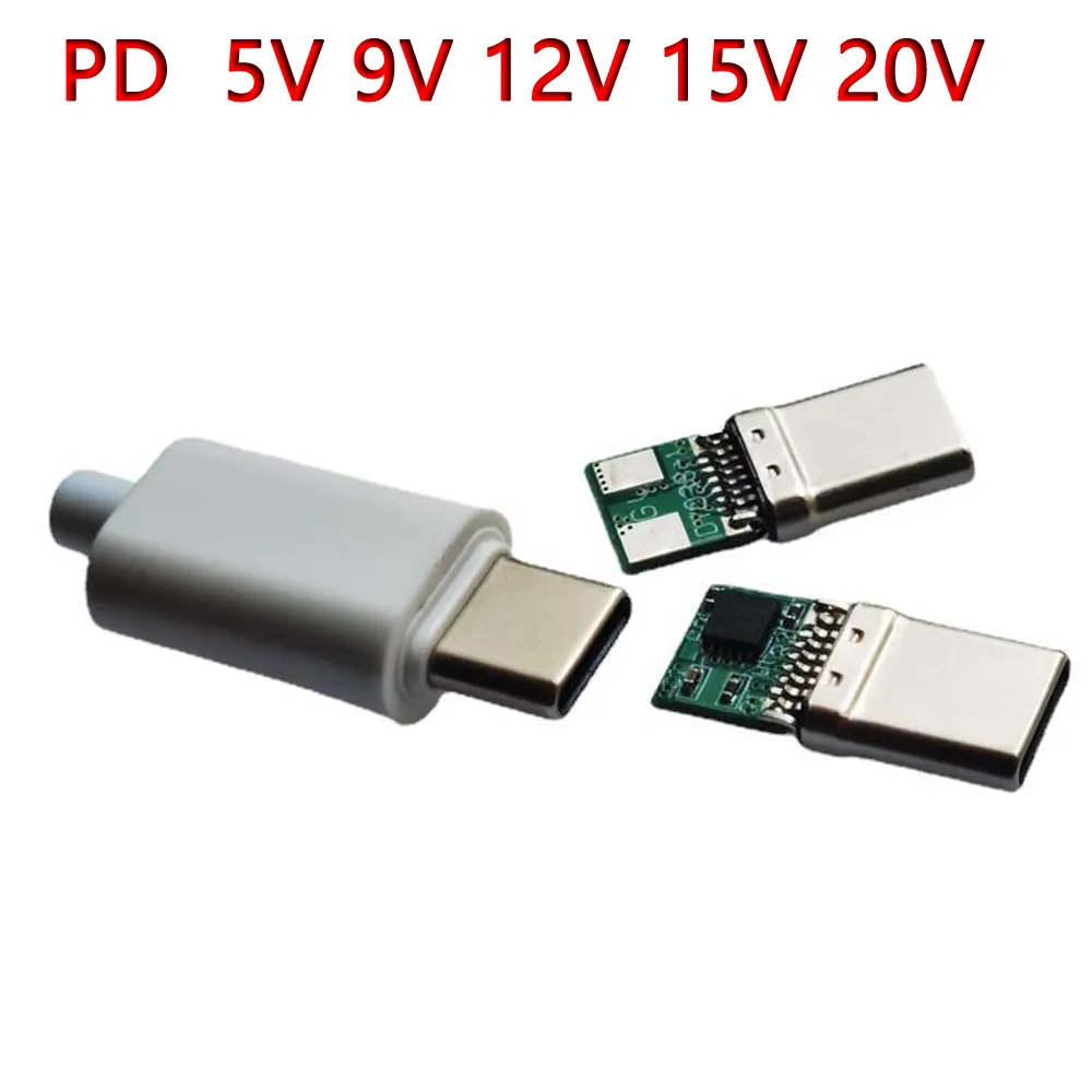 USB/Type-C Decoy Trigger Board 5V 9V 12V 15V 20V Battery Fast Charging Module Qc2 0 3 0 Fast Charge
