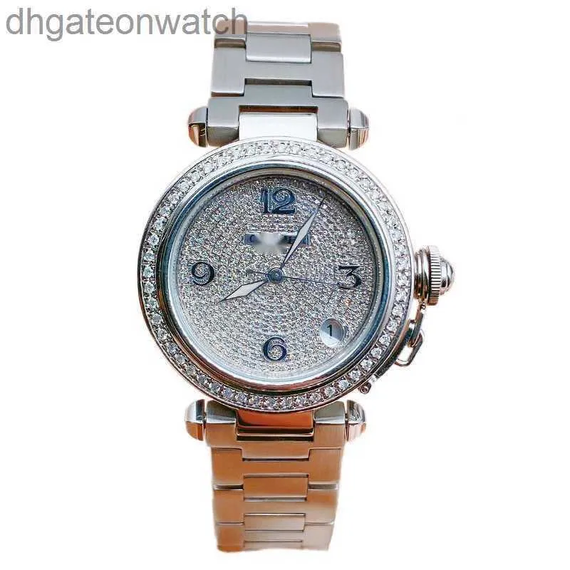 Luxury Fine 1to1 Designer Watch Carter Womens Watch Series Back Diamond Full 35 mm Automatic Watch Mothing Classic Fashion Chronograph Watch