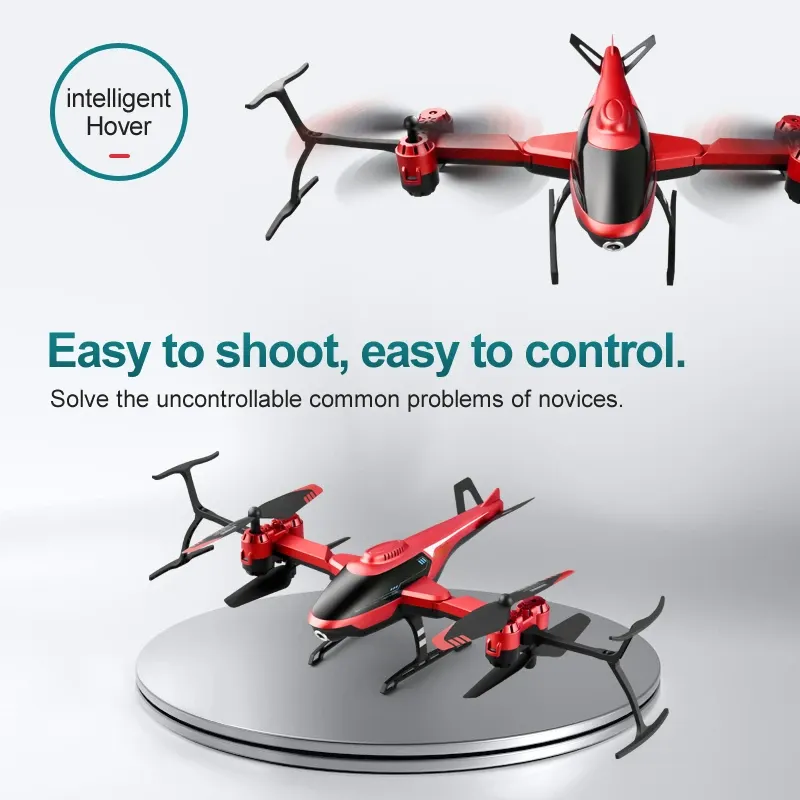 Drones New Mini Drone 4K Professional HD Camera WiFi FPV Drones avec appareil photo HD 4K RC Helicopters Quadcopter Dron Toys