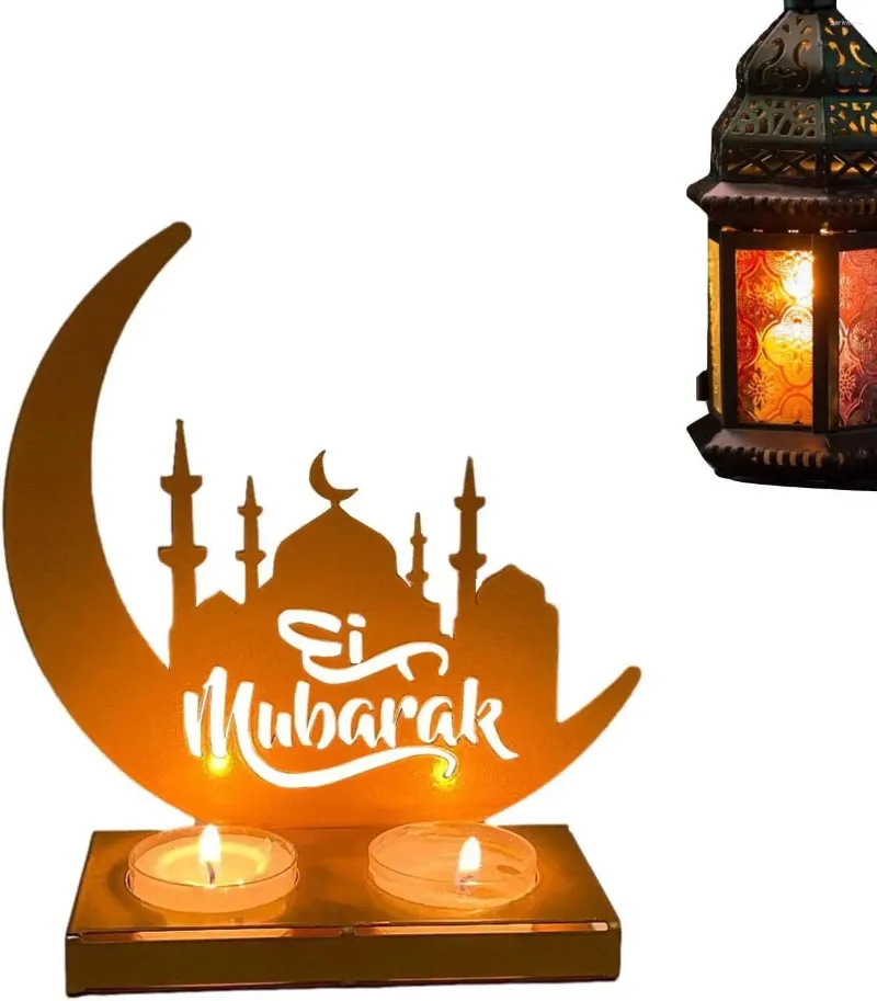 Candle Holders Stand Holder | Eid Decorative Metal - Decorations Moon Candleholder Candlestick Centerpieces Gift For