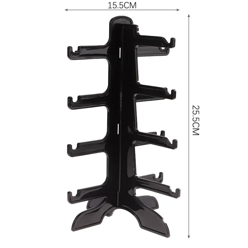 5/6 strati occhiali da sole occhiali per occhiali da visualizzazione supporto per bicchieri cornice cornice di gioielli da sole.