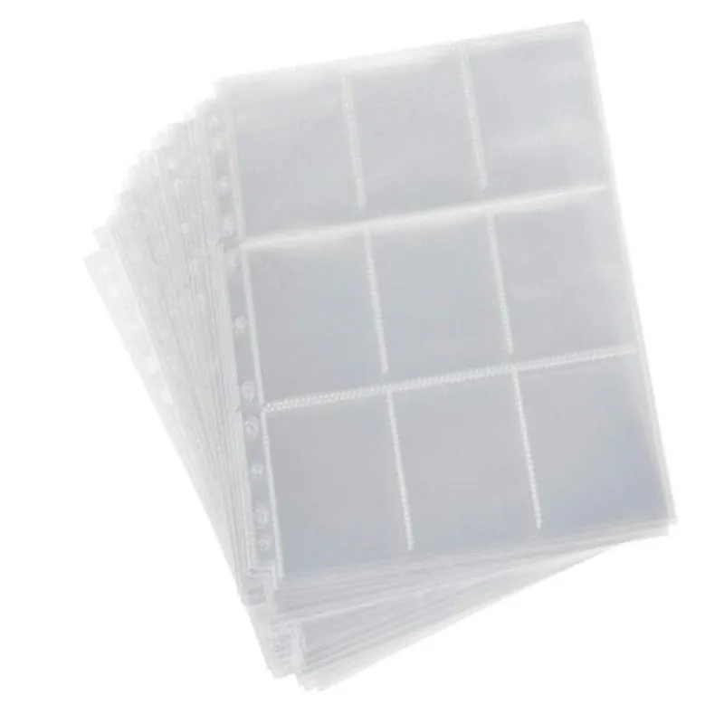 9-Card Protector Sleeves Pocket Trading Card Sheet Protectors Binder Pages for Stickers Stamps Storage from Dhgate Binders - price 3.92 9-Card Protector Sleeves Pocket Trading Card Sheet Protectors Binder Pages for Stickers Stamps Storage from Dhgate Binders - price 3.92