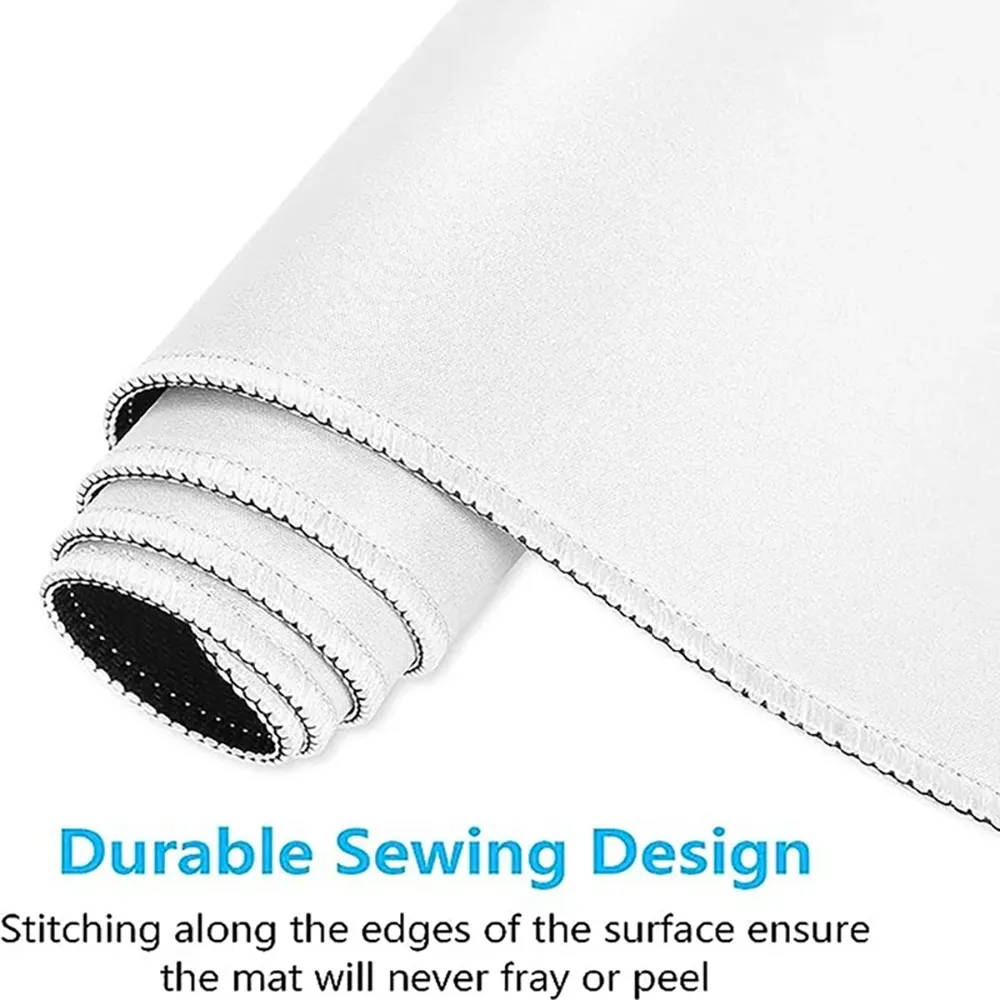 Gaming Mousepad: Extended Non-Slip Rubber Base Edge-Locked Mouse Pads ...