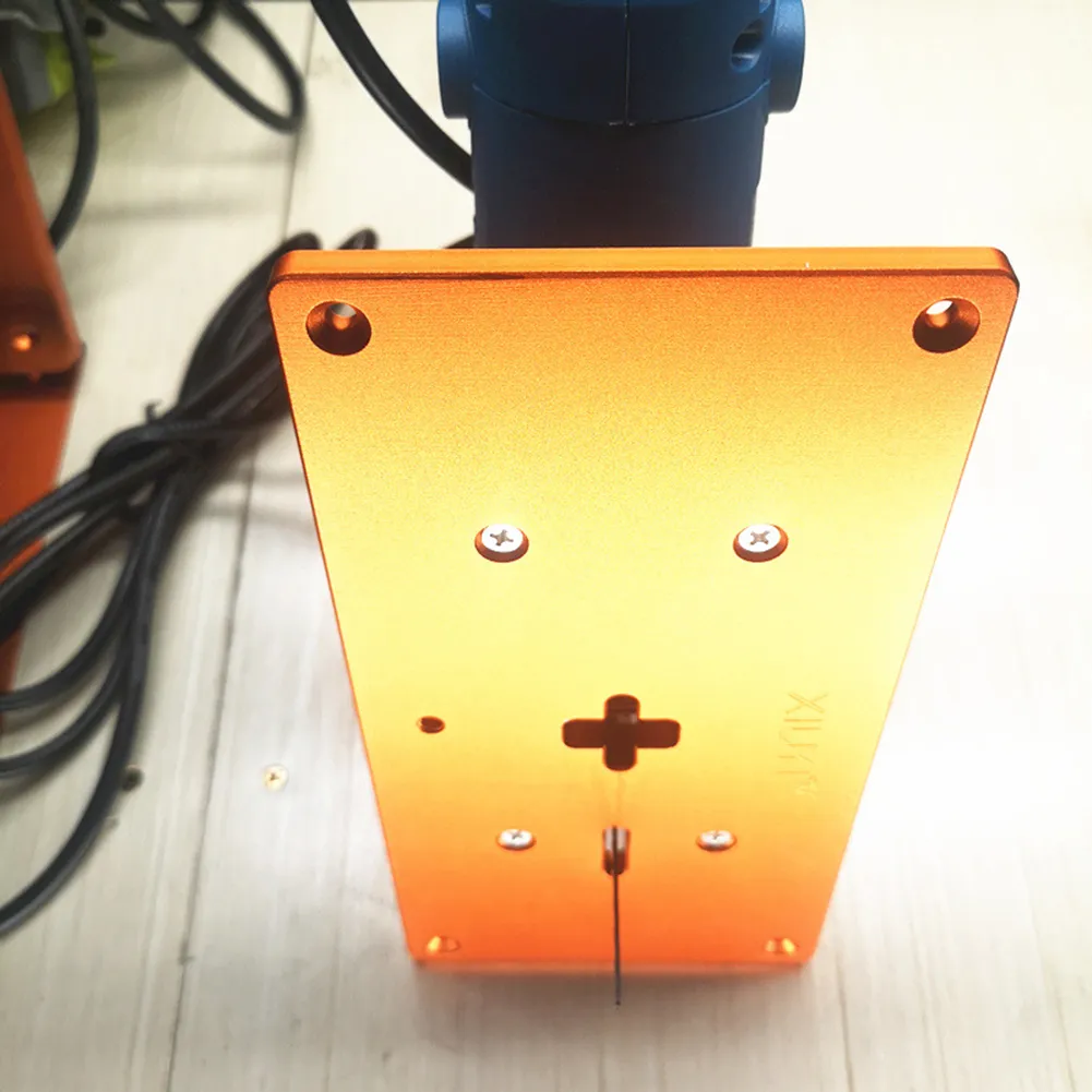 Router Insert Plate Aluminium Alloy Router Table Insert Plate
