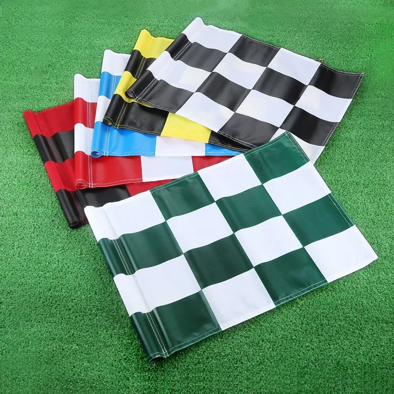 Golf Backyard Training Aids Hole Pole Cup Flags Post Green Marker pour Outdoor Indoor Backyard Golf Courts Practice 51 x 36cm