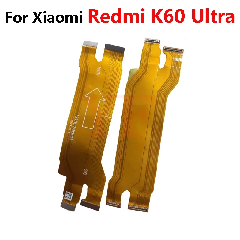 Para Xiaomi Mi 12t Pro Redmi K40 K50 K60 Pro Plus Ultra Gaming Principal Conector de Mãe Managem LCD Flex Cable