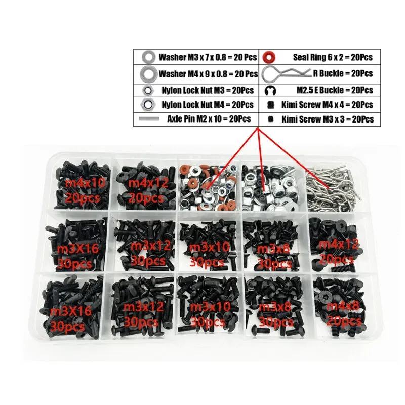 MST Round Head Screw w/ Washer M3 x 8 MST Round Head Screw w/ Washer M3 x 8