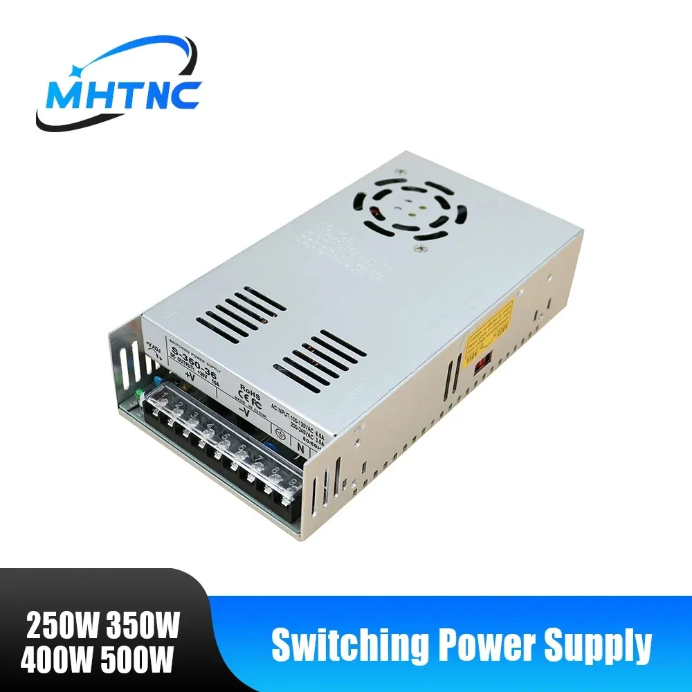 Switching Power Supply DC 5V 12V 24V 36V 48V 60V 250W 350W 400W 500W Transformer AC 100-240V Source Adapter For motor 3D printer