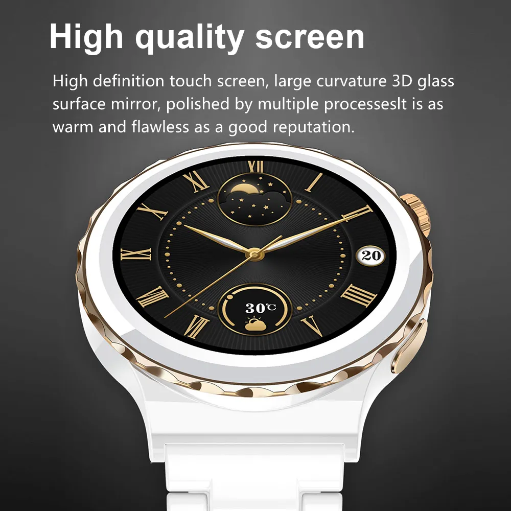 2022 Nowy inteligentny zegarek Women 360*360 HD ekran Bluetooth odtwarzanie muzyki Wybierz Odpowiedź