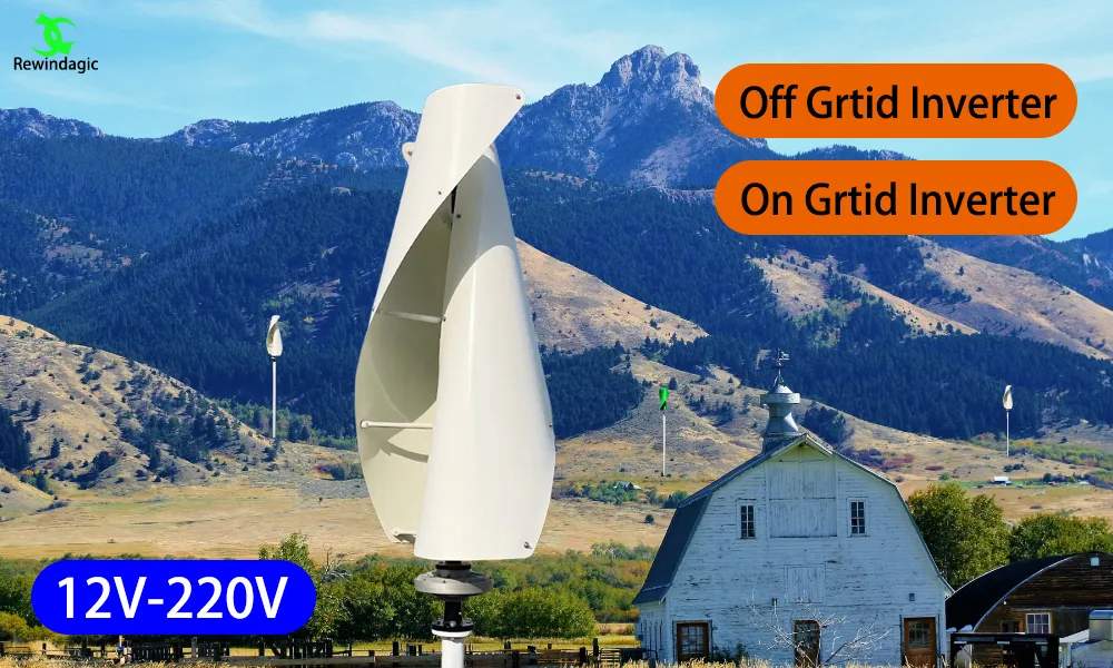 Wind Turbine 10KW 20KW Vertical Axis Maglev Generator 12V 24V 48V High ...