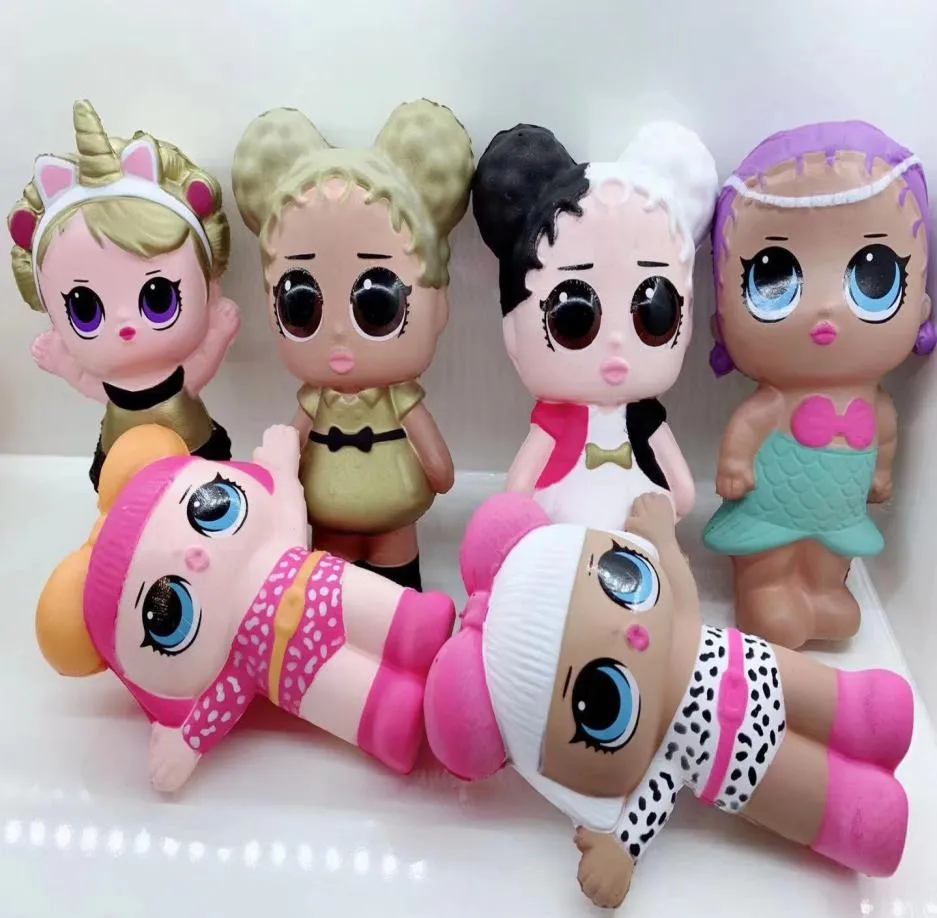 25 스타일 삐걱 거리는 느린 리바운드 ular 시리즈 인형 어린이 액션 디지털 장난감 선물 소년과 여자 1084630