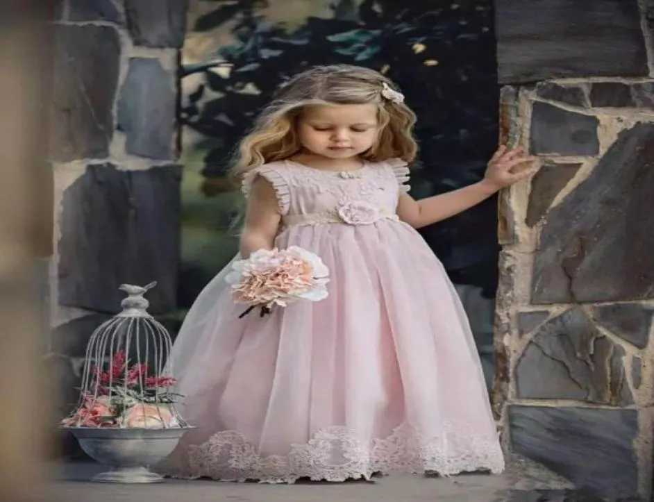 2020 Girls First Cmarcyion платья для корпуса милые белые платья для цветочниц Iovry с рукавами для свадебных детских выпускных платье 56545898439