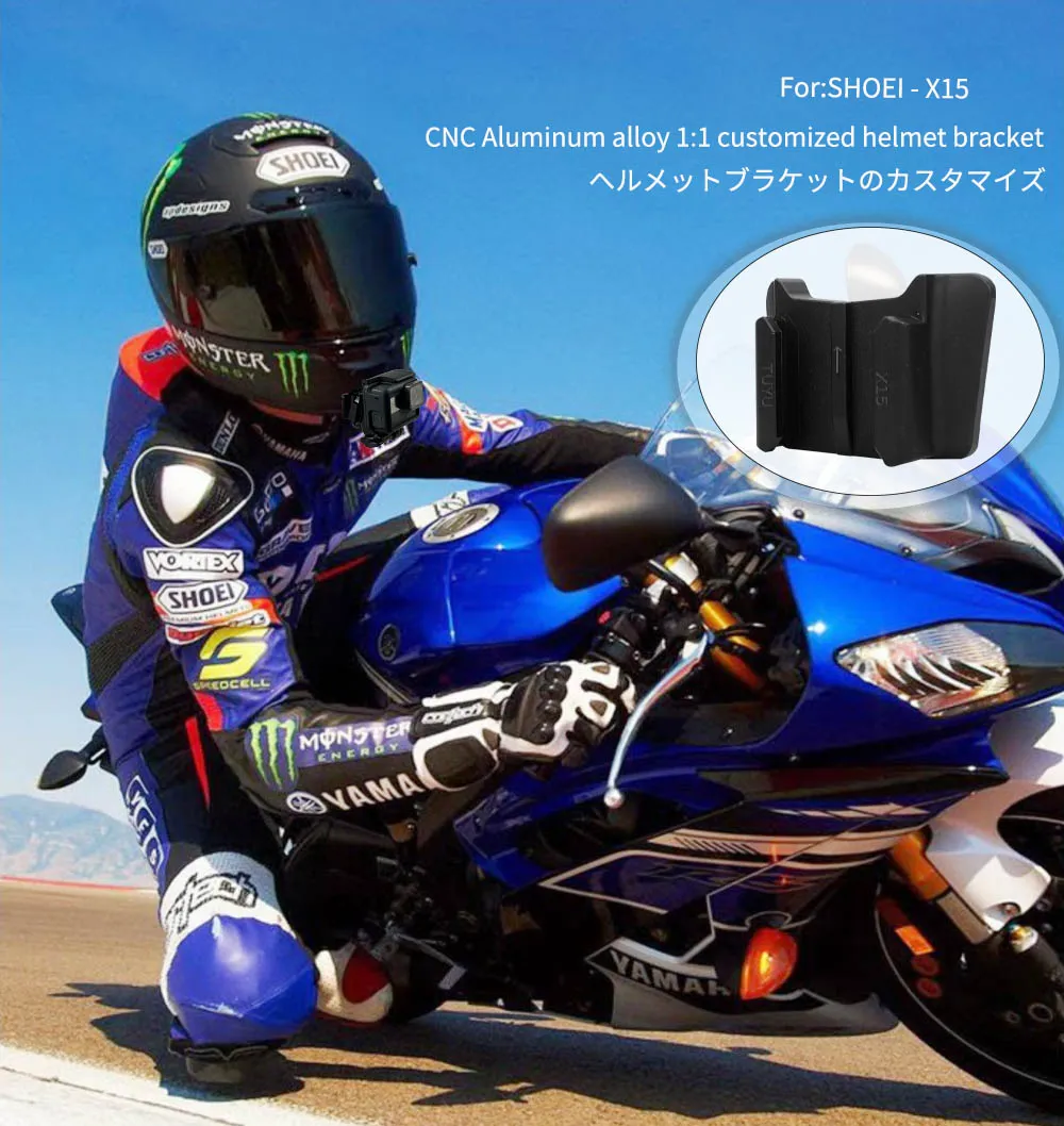 GoPro、Insta360、およびスポーツカメラ用のオートバイ