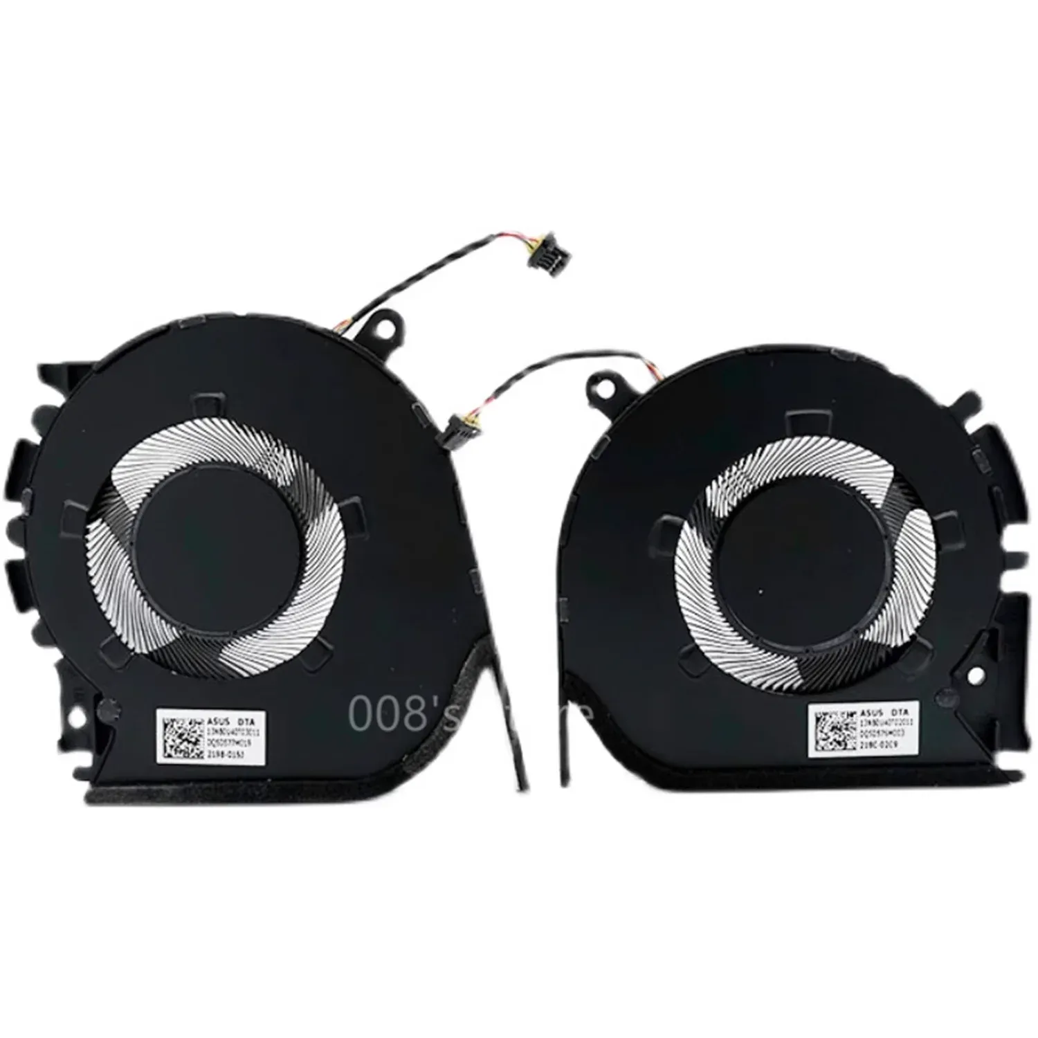 Pads Cooler Fan för ASUS Pro 14x OLED M3400Q K3400P M7400Q M7400QE X7400P X7400PC FN2J DFS5K12114262G FN2H DFS5K12605384G RADIATOR