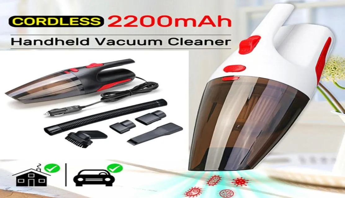 New Led Car Vacuum Cleaner 120w Portable Handheld Vacuum Cleaner Wet And Dry Dual Use Car Vacuum Aspirateur Voiture 12v New Arrive6835474