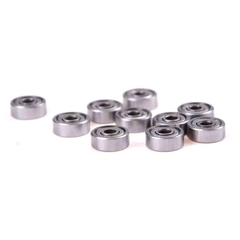 10pcs/Set Metal 606zz Miniaturowy głęboki rowek Łożyska kulkowe 6*17*6 mm