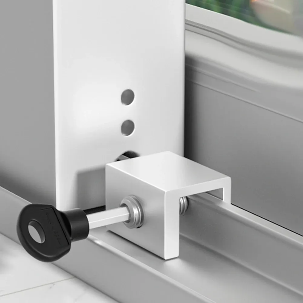Sliding Door Child Lock Sliding Door Lock, 2 Pack Sliding Glass Door