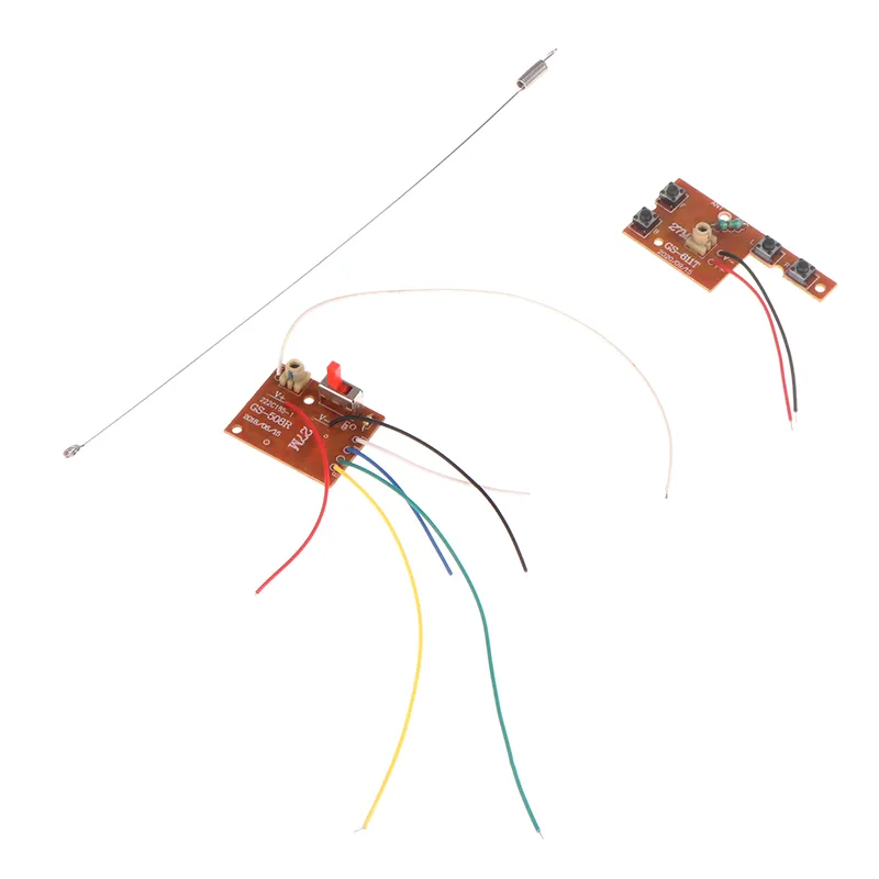 RC Car Circuit Board Guide: 27MHz Transmitter/Receiver