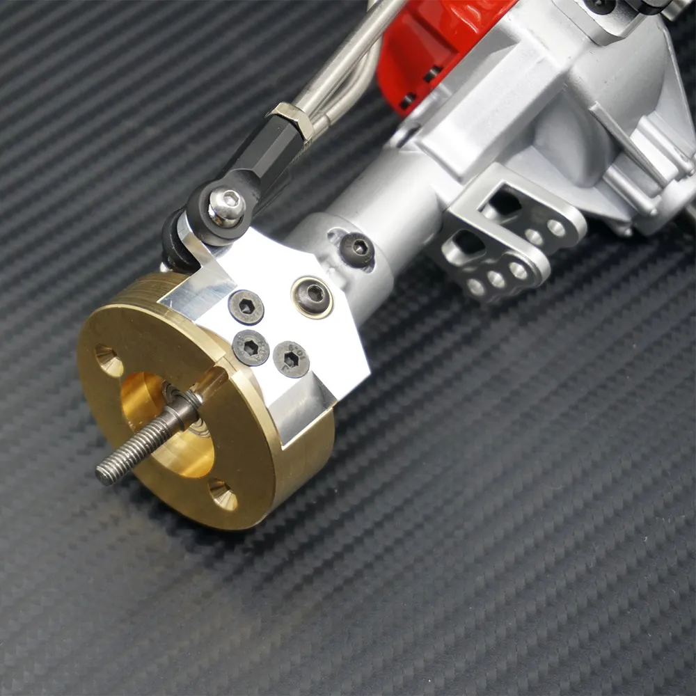 AXSPEED Brass Counterweight Wheel Hub Rim Axle for 1/10 RC Crawler