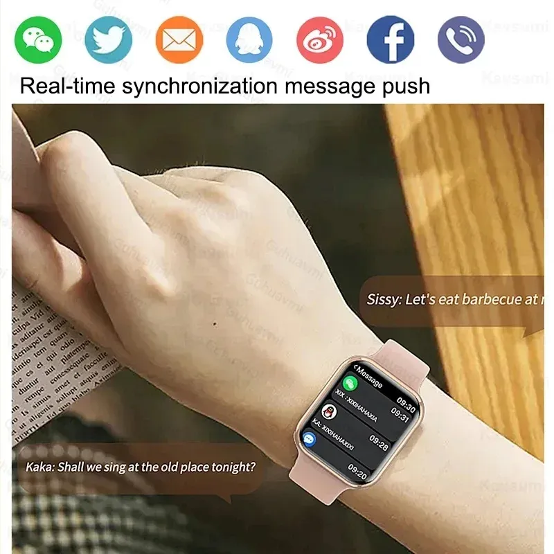 Ahorra a lo Grande en Compras al por Mayor de Smartwatch Mini 2024 NUEVO  MIRA DE LA CALIDA DE BLUETOOTH NFC, '' Pantalla Táctil, Rastreador De 