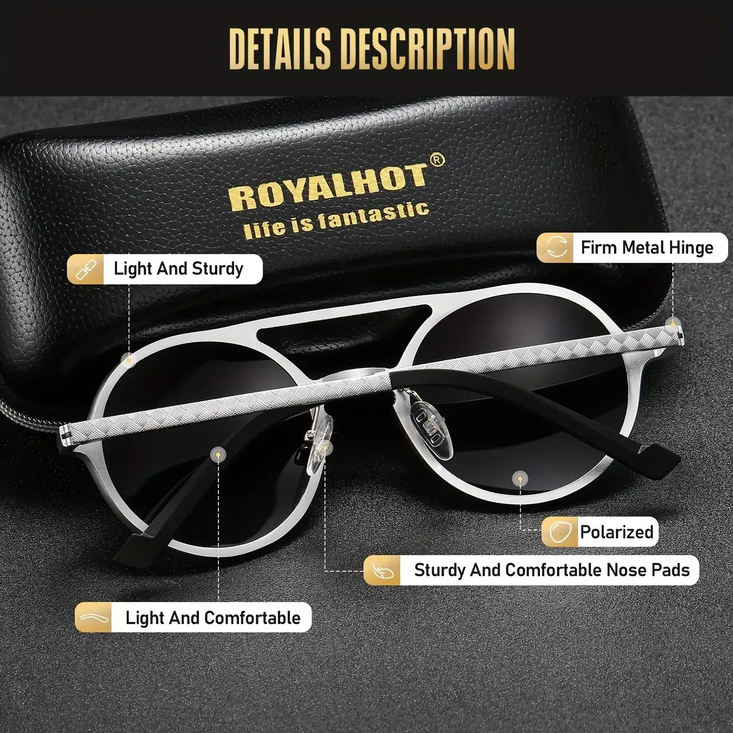Dhgate Audi Polarized Sunglasses RoyalHot Aviator Polarized