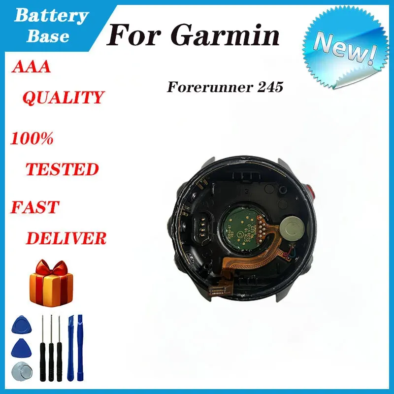 Coperchio posteriore senza batteria per Garmin Forerunner 245 Music Forerunner 245 Copertina posteriore Cover di alta qualità Riparazione di alta qualità