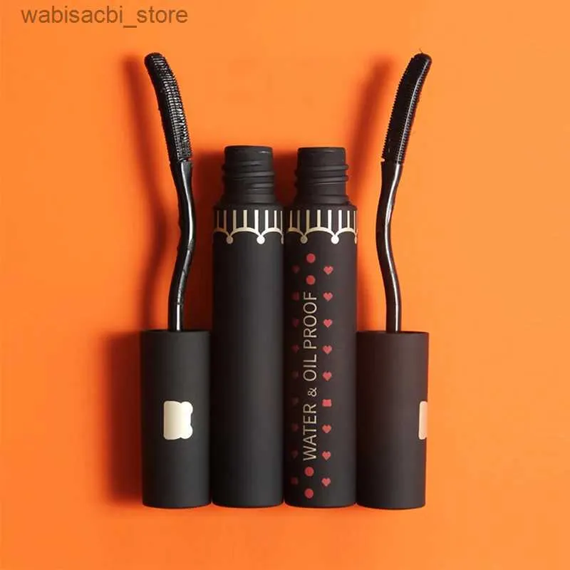 Тушь Black Clear Vegan Mascara 4D Частный лейбл Органическая водонепроницаемая тушь (новая) L49