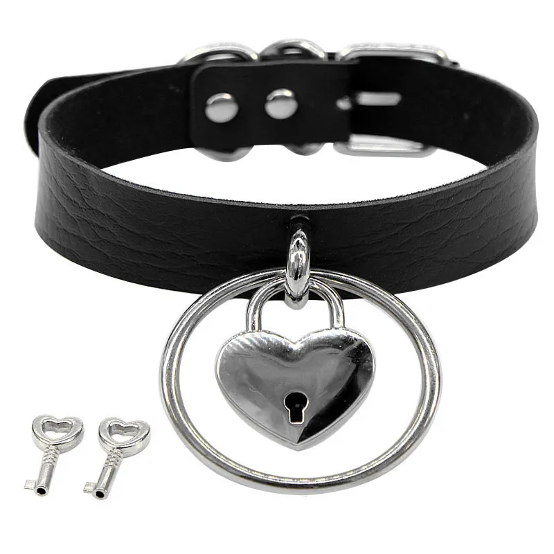 Chokers gotiska svart spikade punk choker krage spikar nitar med päckt chocker halsband för kvinnor män bondage cosplay goth je dhgarden dhbd5