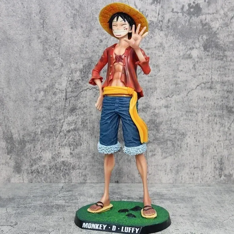 One Piece Monkey D. Luffy 42.5cm Large Anime Figure Doll Statue