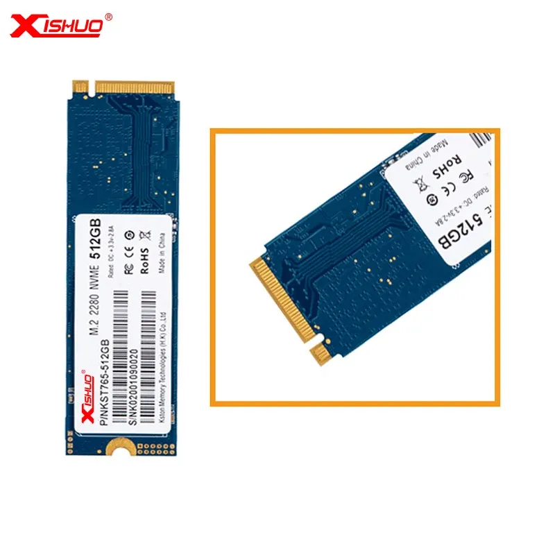 Xishuo Internal SSD NVMe M.2 Ie 3.0x4 128GB 256GB 512GB 1TB for