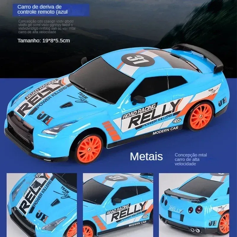 AE86 Remote Control Auto Racing Vehicle Toys for Children 1:24 4WD 2,4 g ad alta velocità GTR RC Electric Drift Cars Toys Regalo