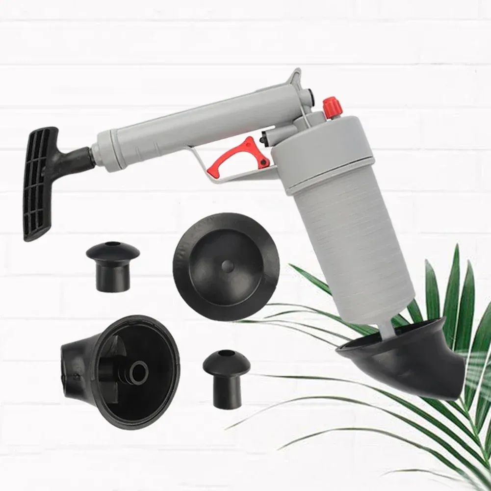 Air Power Drain Blaster Tools Universal Drain Plunger Trege Trege Accessories для домашних кухонных раковинов для домашних раковинов