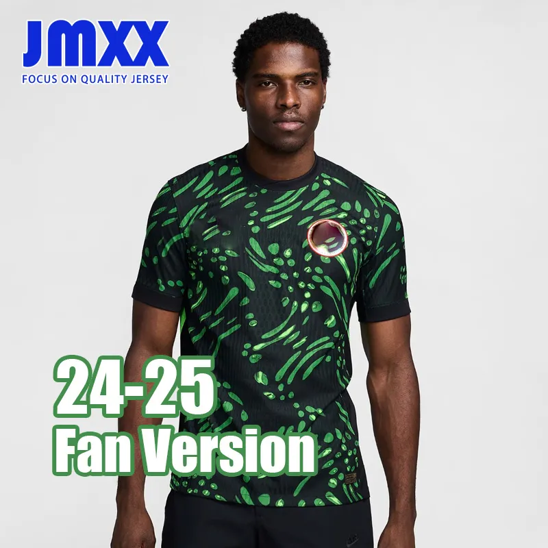 S-4XL JMXX 24-25 Nigeriaes Soccer Jerseys Home Away Third Special Mens Uniforms Jersey Man Football Shirt 2024 2025 Version du fan